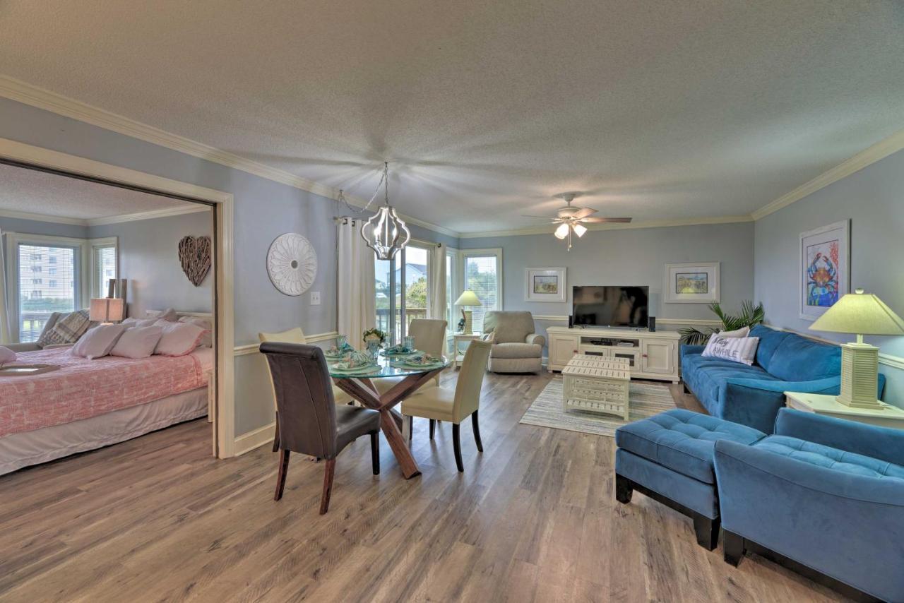 Bright Emerald Isle Condo With Private Beach Access! Exterior photo