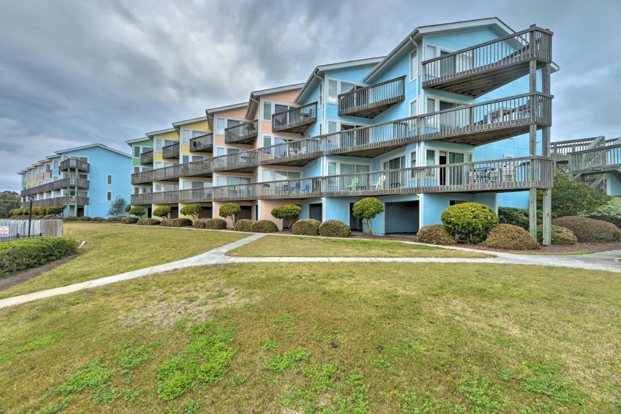 Bright Emerald Isle Condo With Private Beach Access! Exterior photo